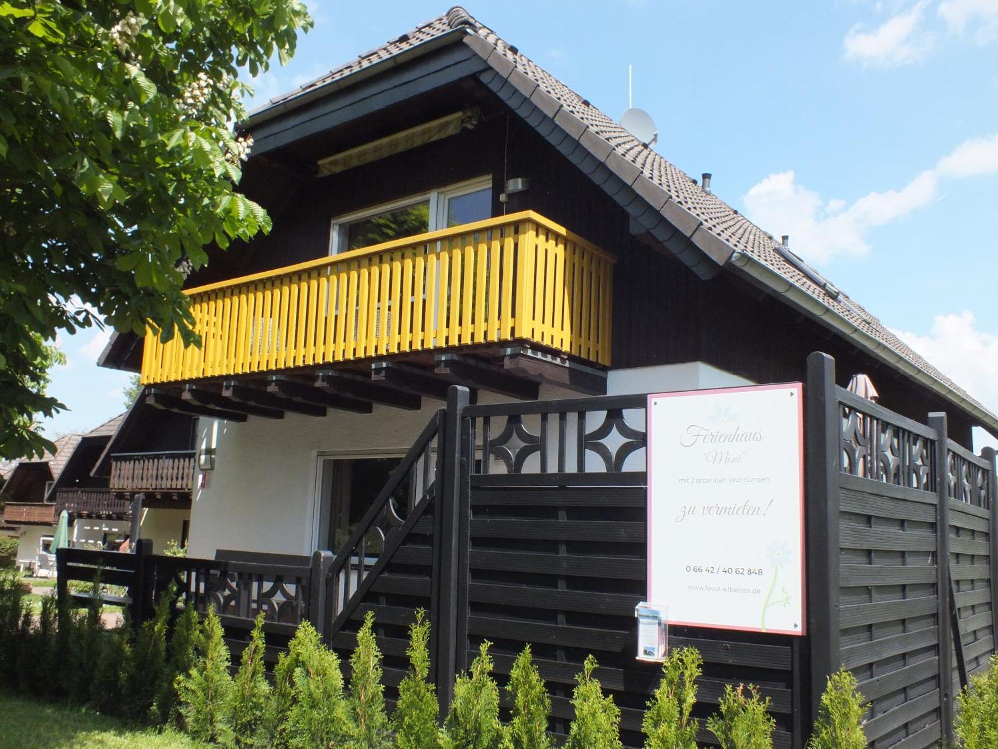 Ferienhaus Moni Mit 2 Separaten Wohnungen Am Silbersee Frielendorf Екстер'єр фото